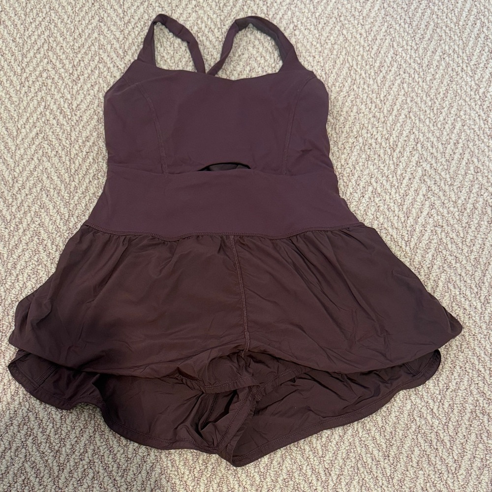 FP Movement by Free People Dark Brown Jumpsuit